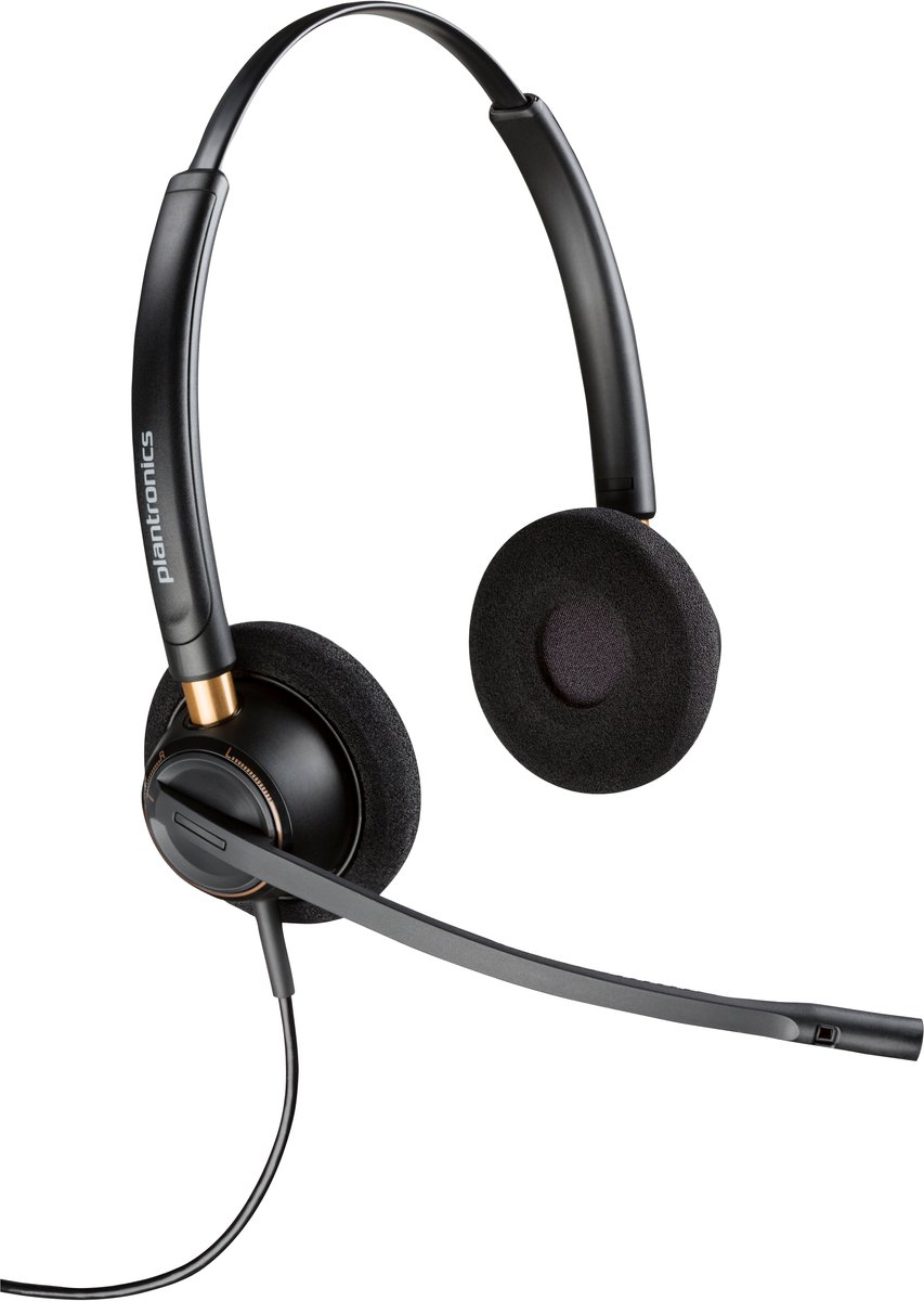 HP Poly EncorePro 520D met Quick Disconnect Binaural Digital Headset TAA (niet geschikt voor USB!)