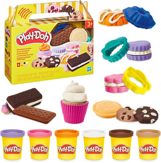 Play-Doh Bakkertje-speelset, keukenspeelgoed voor kinderen van 3+