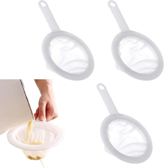 Pasta Strainer Mesh roestvrijstalen frituurmand Kimander Mesh Net Stroeier Friteuse Basket Spaghetti Basket voor noedels Dumpling Hot Pot Style 1