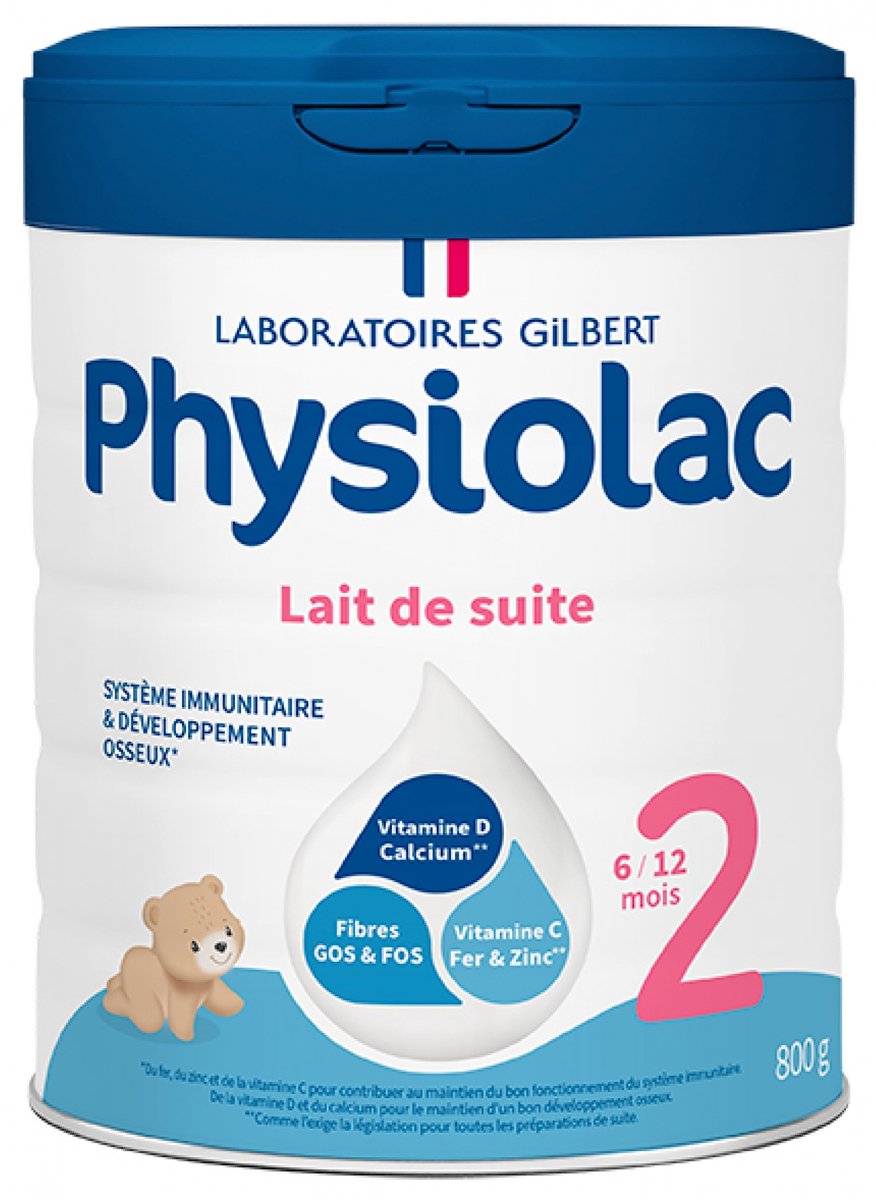 Physiolac 2 6 tot 12 Maanden 800 g