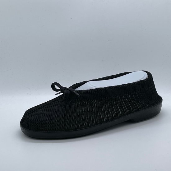 Mocassins portugais tricotés - Atacador - Zwart - Chaussures à enfiler 38