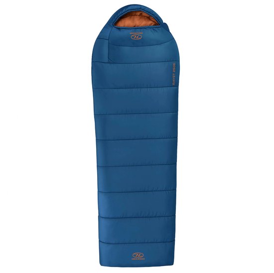 Highlander mummyslaapzak Rayet Hybrid 250E Deep Blue 1°C - Blauw van Merkloos — afbeelding 2