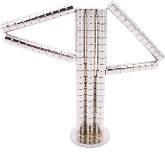 Brudazon | 100 Mini Magneti Dischi Da 2x2mm | Grado Magnetico