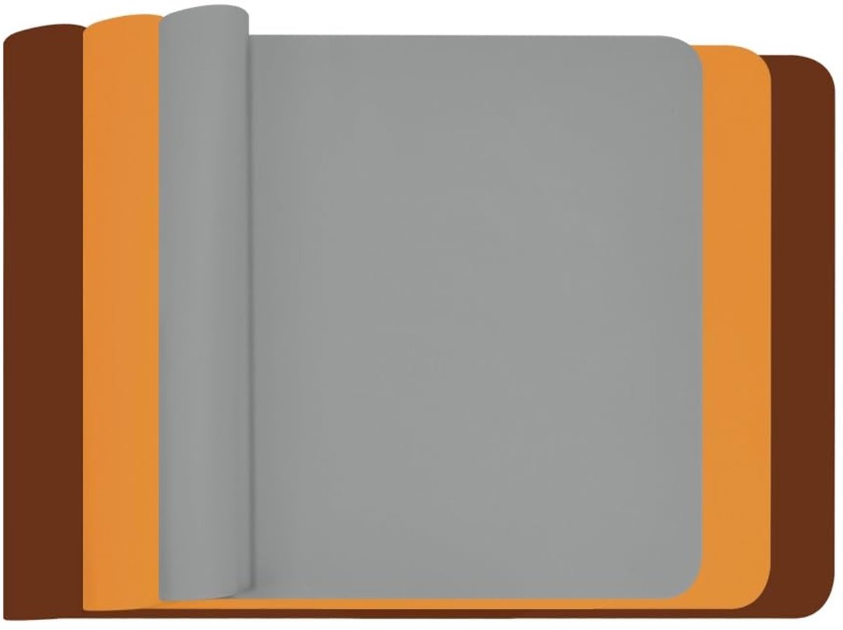 SLTAXAR 3 stuks siliconen mat knutselen 30x40 knutselmat kinder kneedmat antislip kneedmat set siliconen mat mat school DIY antiaanbak tafelmat voor kinderen epoxyhars knutselen handwerk