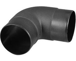 60mm Auto Air Diesel Heater Duct Auto Heater Warm Air Ducting Pipe 90 ° Elleboog Slang Outlet Connector Zwart