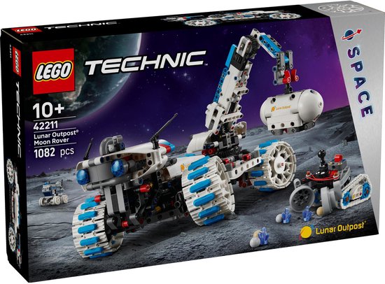 LEGO® Technic Lunar Outpost™ Maanrover Ruimtevoertuig - 42211