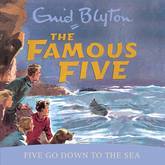 Famous Five12- Five Go Down To The Sea - cover