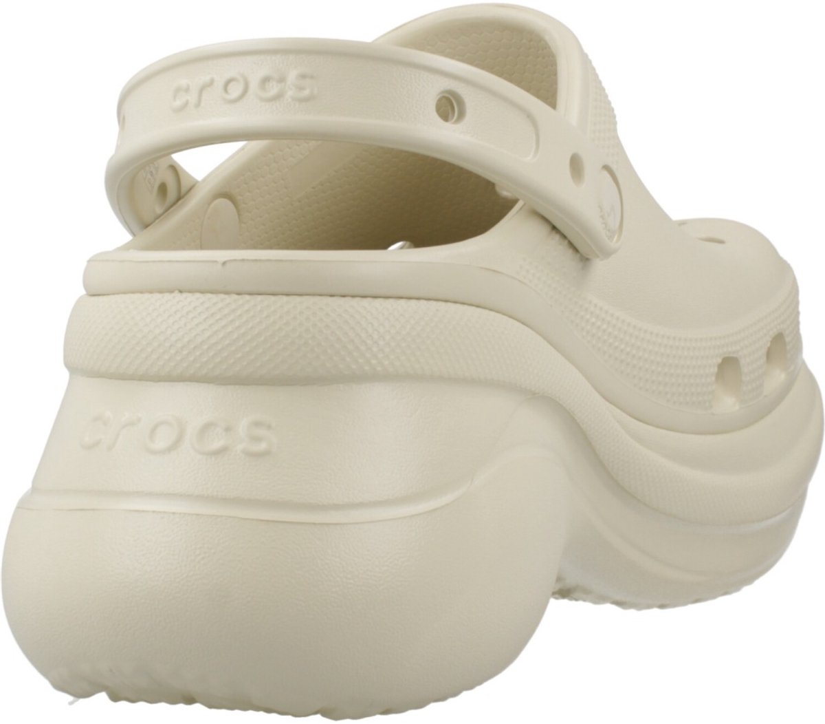 Crocs Classic Bae - Platform Klompen - Bone - EU 39-40
