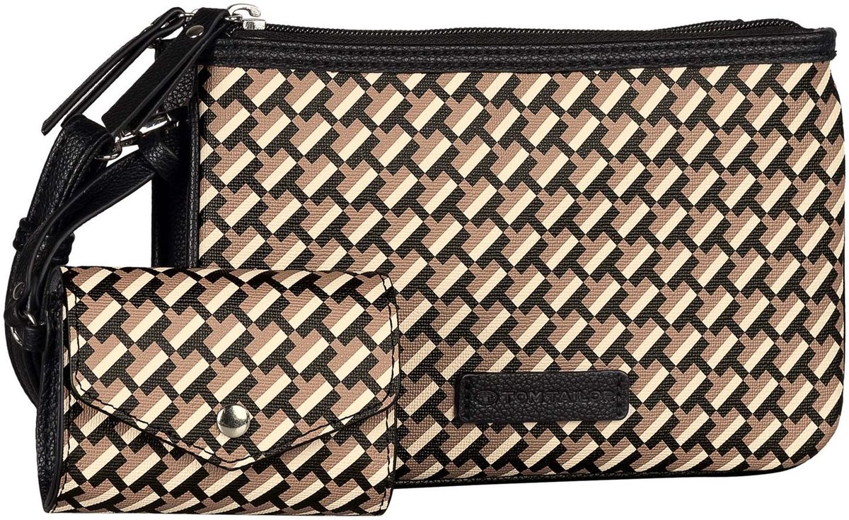 TOM TAILOR schoudertas Xenia Crossbody Bag Black bruine