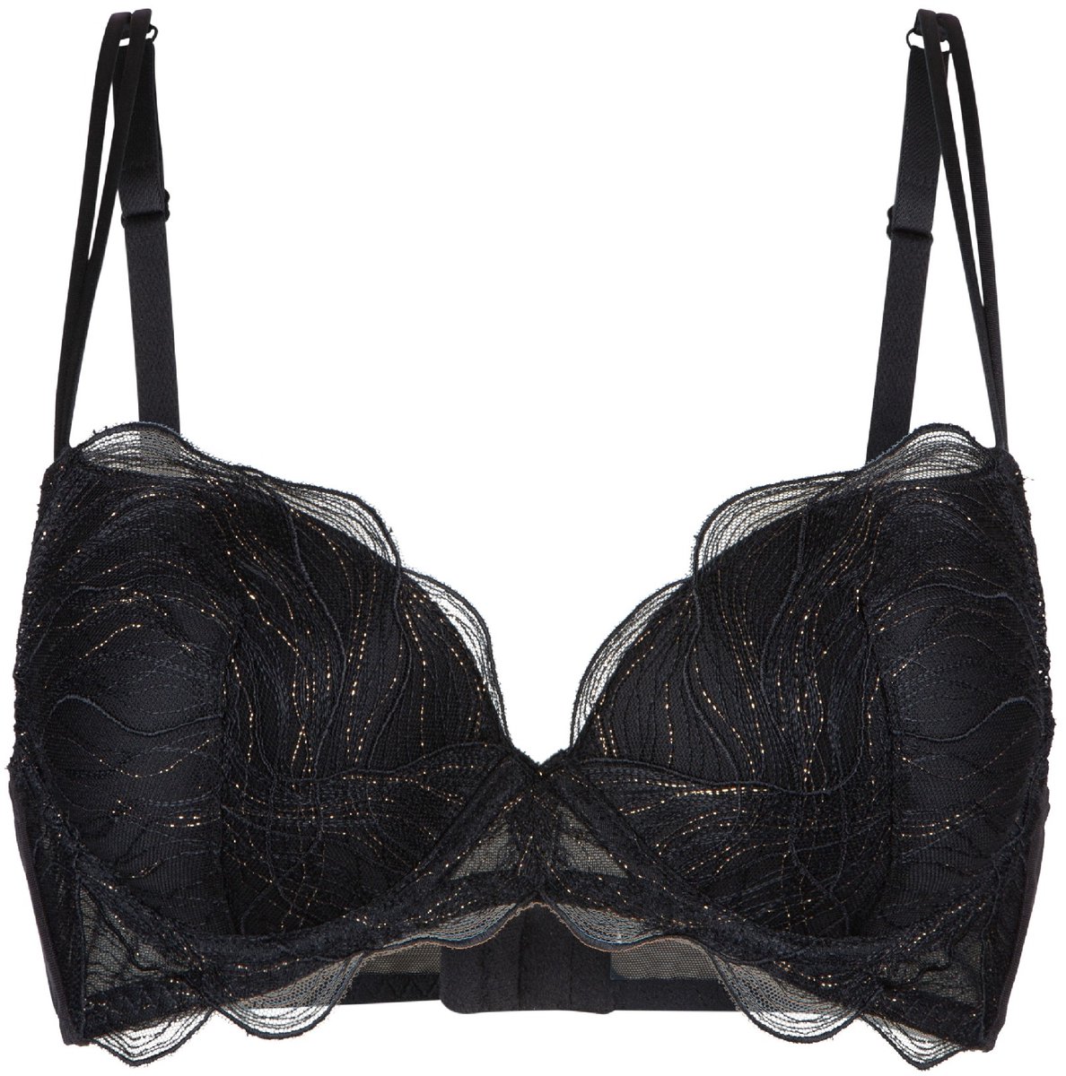 LingaDore Push up BH Zwart