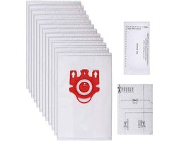 Geschikt voor Vervangende stofzak voor Miele HyClean 3D Efficiency FJM stofzuigers (onderdeelnummer 9917710) - Geschikt voor Miele stofzuigers met zak. Deze doos bevat 12 zakken