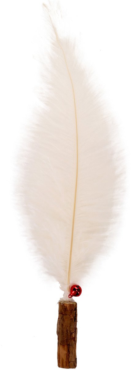 Flamingo Plumu Voor Hengel - Kattenspeelgoed - Assorti