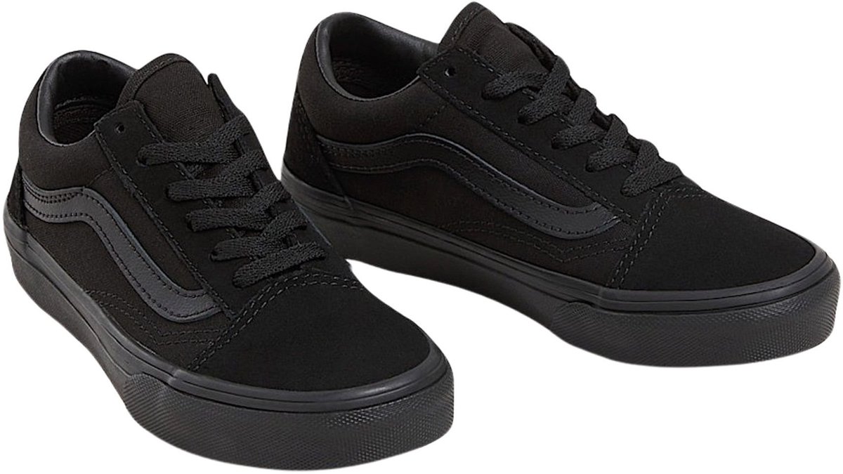 Vans Old Skool Sneakers Kinderen Blk/Blk Zwart