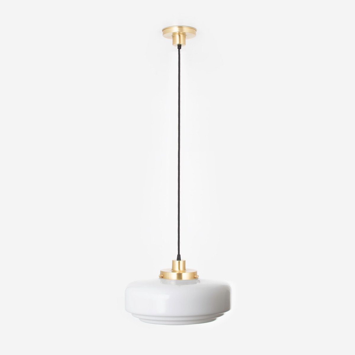 Hanglamp aan snoer Lloyd 20's Messing - Art Deco Trade