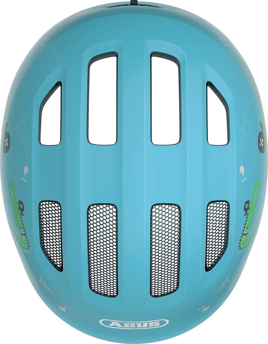 Abus Kinderhelm Smiley 3.0 M Blue Croco