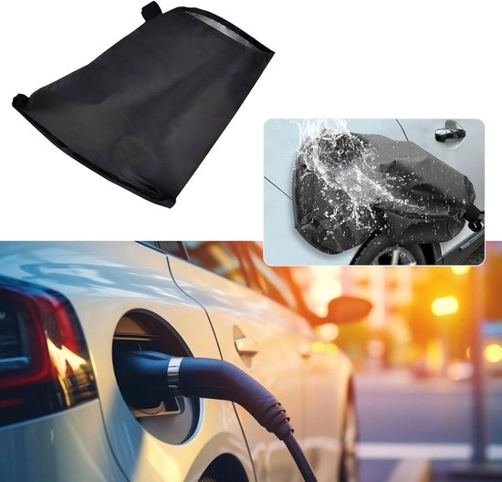 Housse De Protection Pour Port De Charge Voiture électrique - Magnétique, étanche, Anti-poussière