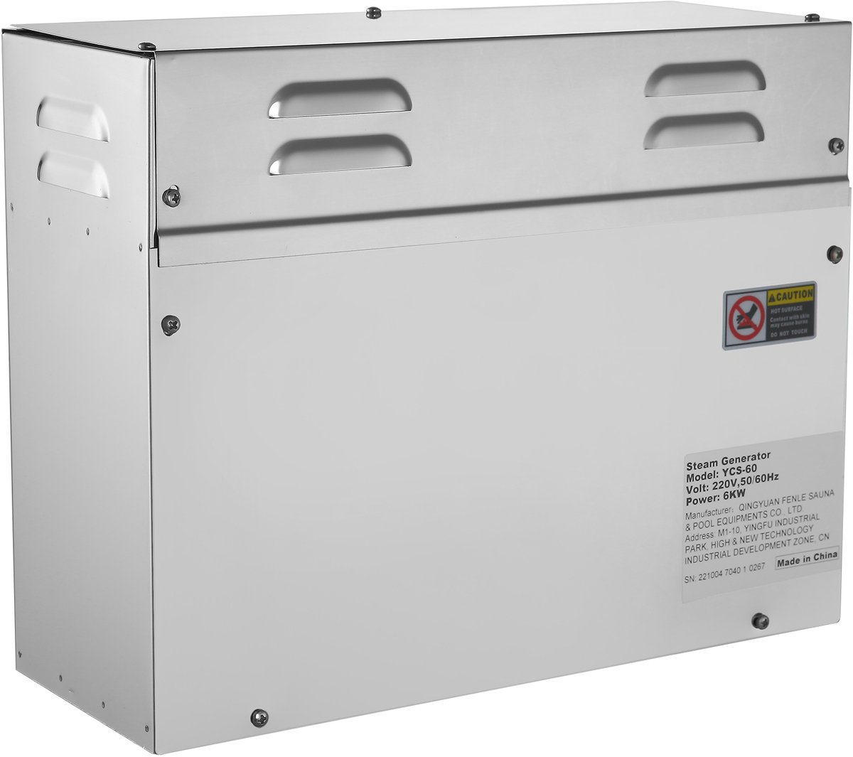 Nieuwe 6 kW Stoomgenerator – Voor Douche, Sauna, Bad en Thuis-Spa – Transformeer uw Badkamer tot een Ontspannende Oase – Geniet van een Luxe Spa-Ervaring Thuis — afbeelding 2