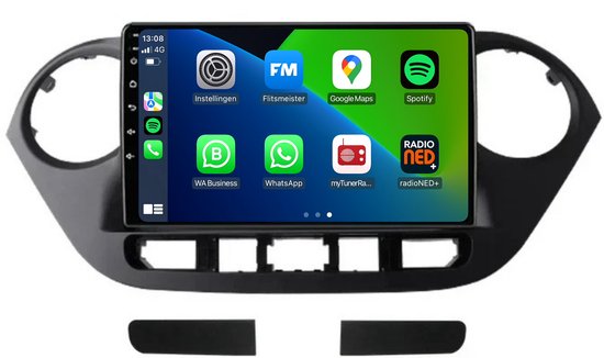 DAB 32G ANDROID 14 Autoradio CarPlay GPS Nav WIFI Kam Für Hyundai i10 2007-2013 EUR 134,99