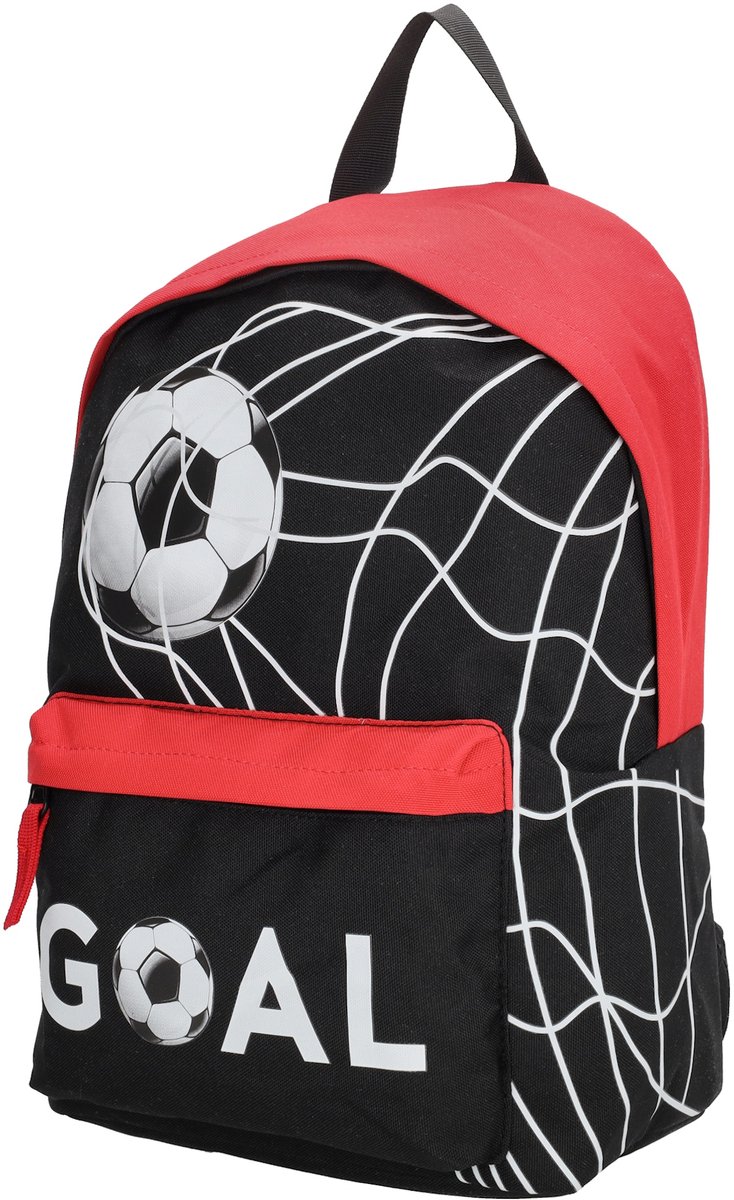Beagles Goal Rugzak - Rugtas - Schooltas - School - Voetbal - Rood