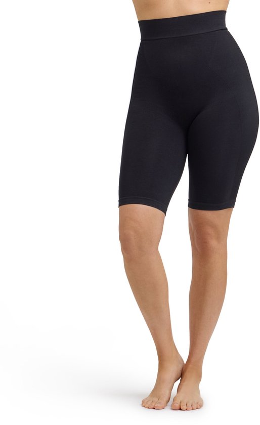 Shorts gainant taille haute FALKE, pantalon gainant en matière fonctionnelle pour femme, noir - taille L