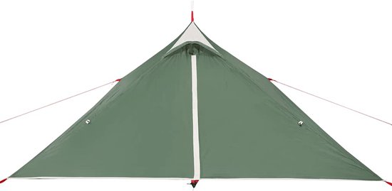 vidaXL - Hangende - tipi - tent - 1-persoons - waterdicht - groen van Merkloos — afbeelding 5