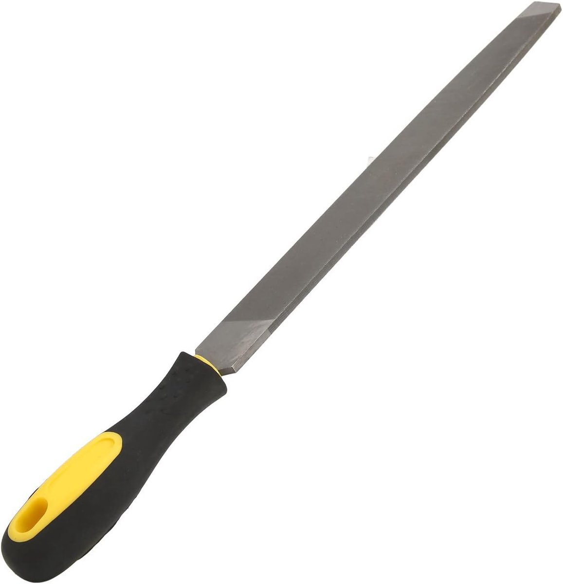 Slijpvijl T12 Koolstof Gereedschapsstaal Sterke Hardheid Messenvijl met Antisliphandvat 37cm