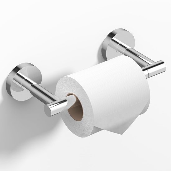 Toiletrolhouder zonder boren, toilet roestvrijstalen Toiletrolhouder zonder boren, toilet roestvrijstalen
