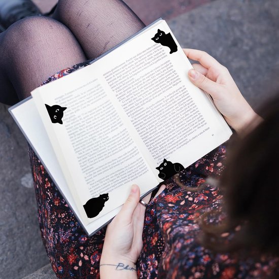 GlamRays Geschenkidee voor Boekenliefhebbers Kerstboekleggers Grappige Boekenleggers voor Vrouwen en Mannen Tarot Boekenlegger Skelet Tarot Kaarten