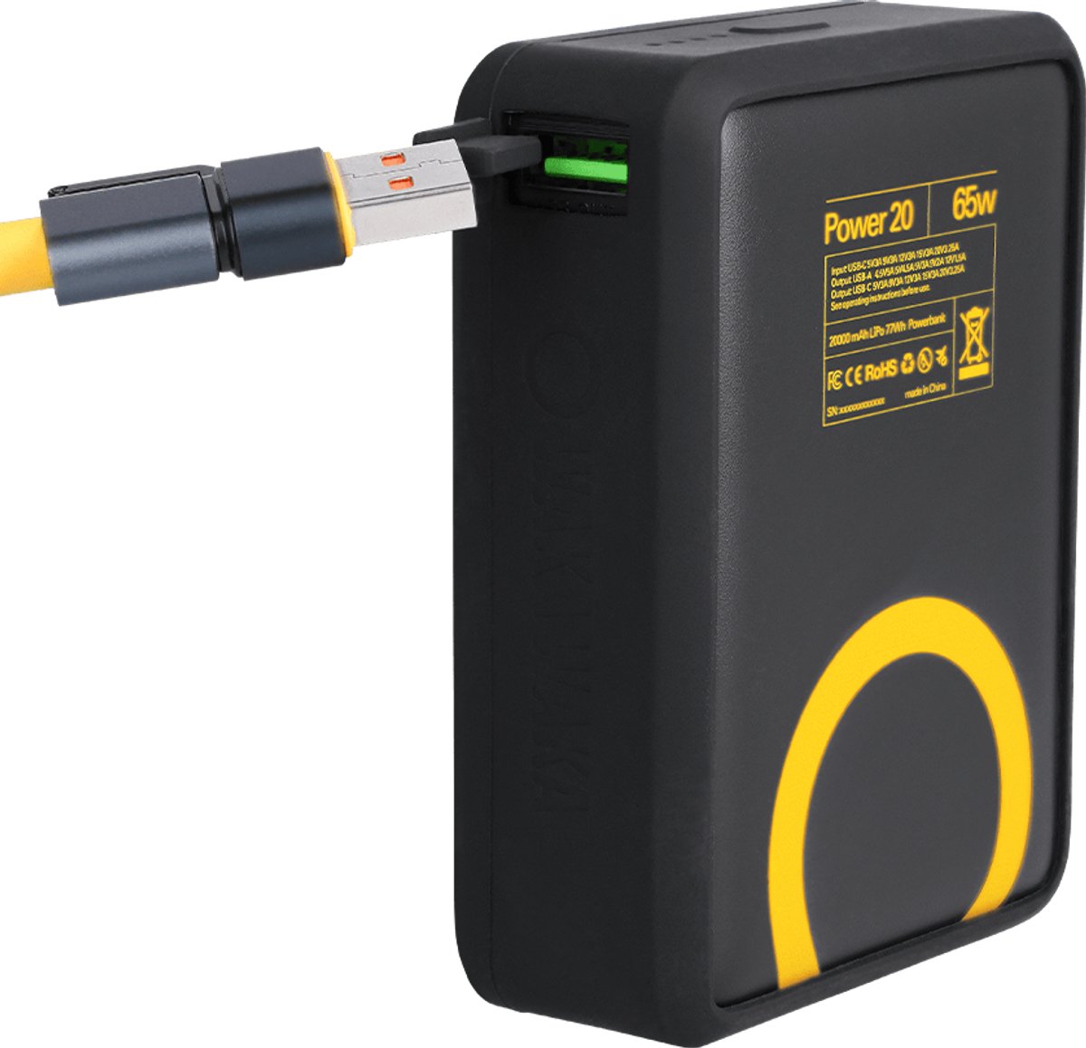 Waka Waka ultrafast powerbank - 65W - 20.000mAh - Airplane - afbeelding 3