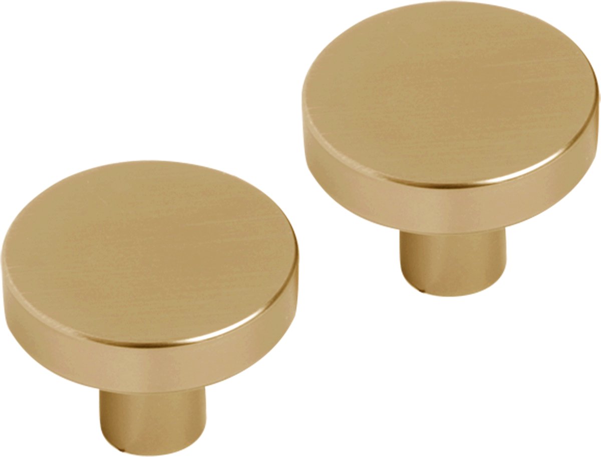 Differnz Amsterdam knop - 30 mm - goud