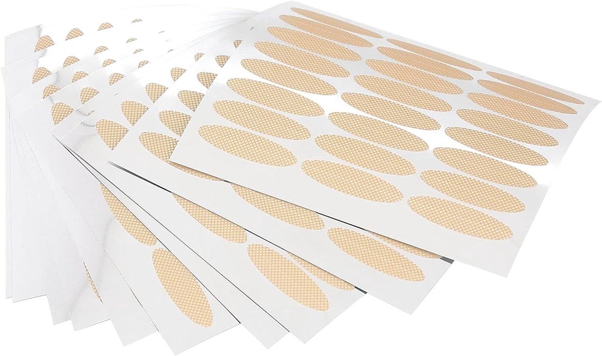 240 paar Ademende enkelzijdige ooglidtape - Natuurlijk en onzichtbaar - Grote oogdecoratie met zelfklevende dubbele ooglidstickers - Brede type - Ventilerend en gemakkelijk aan te brengen