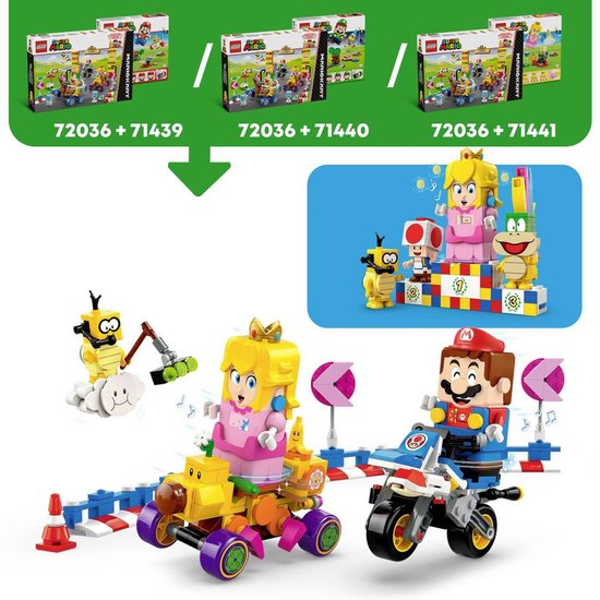 LEGO Mario Kart - Baby Peach Grand Prix - 72036 | bol