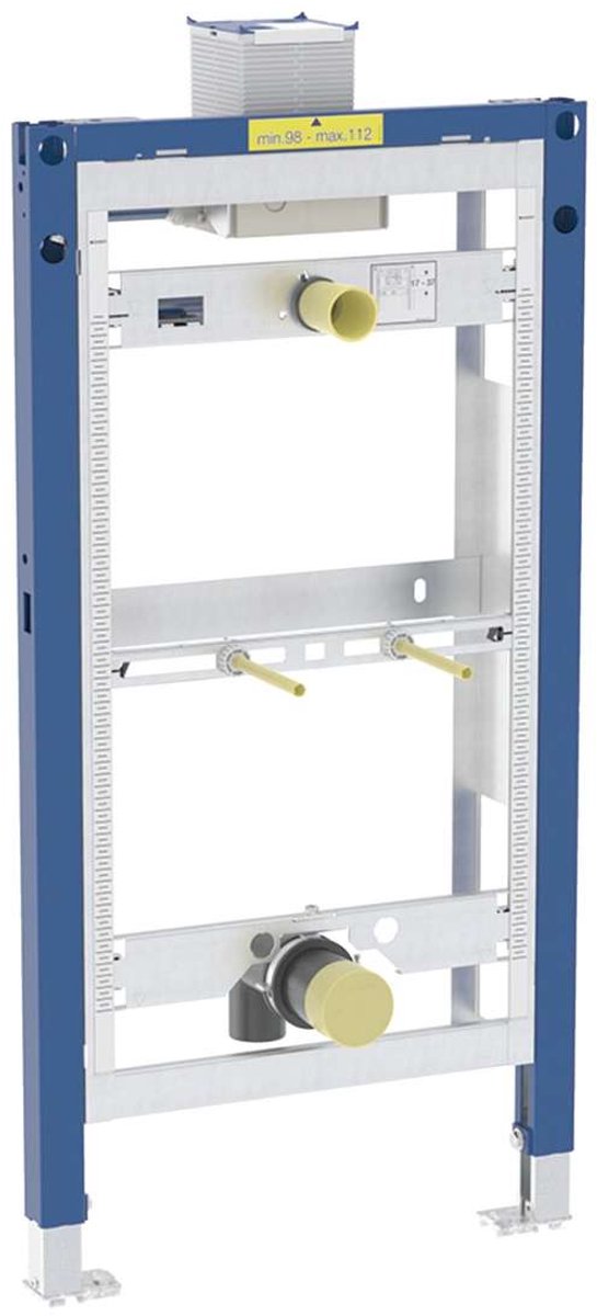 Geberit Duofix - Montage-element voor urinoir, 98 cm, universeel, voor bediening van bovenaf 111.617.00.2