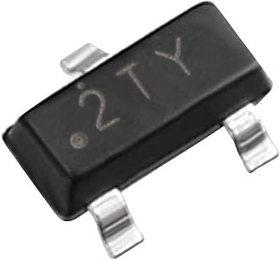 sourcing map 200 STK.Transistor behuizing houder SOT-23 S8550-2TY PNP ...