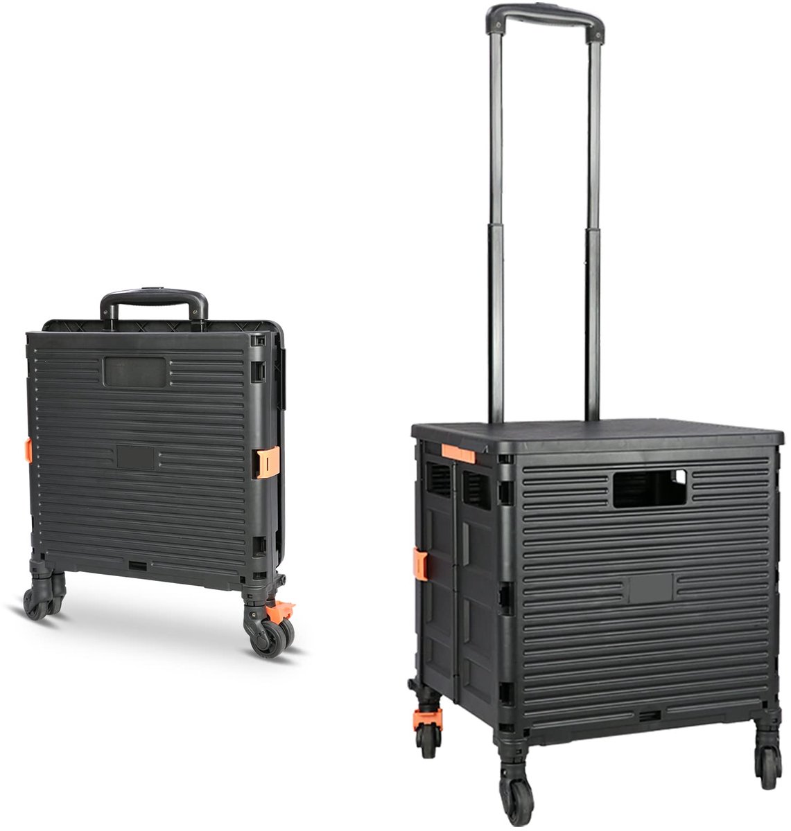 Unyqoos® Trolley met Grote Capaciteit en Opvouwbaar Design voor Gemakkelijk Transport en Opslag