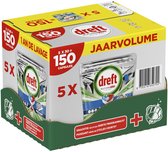 Tablettes pour lave-vaisselle Dreft Platinum Plus All In One Deep Clean 150 pièces