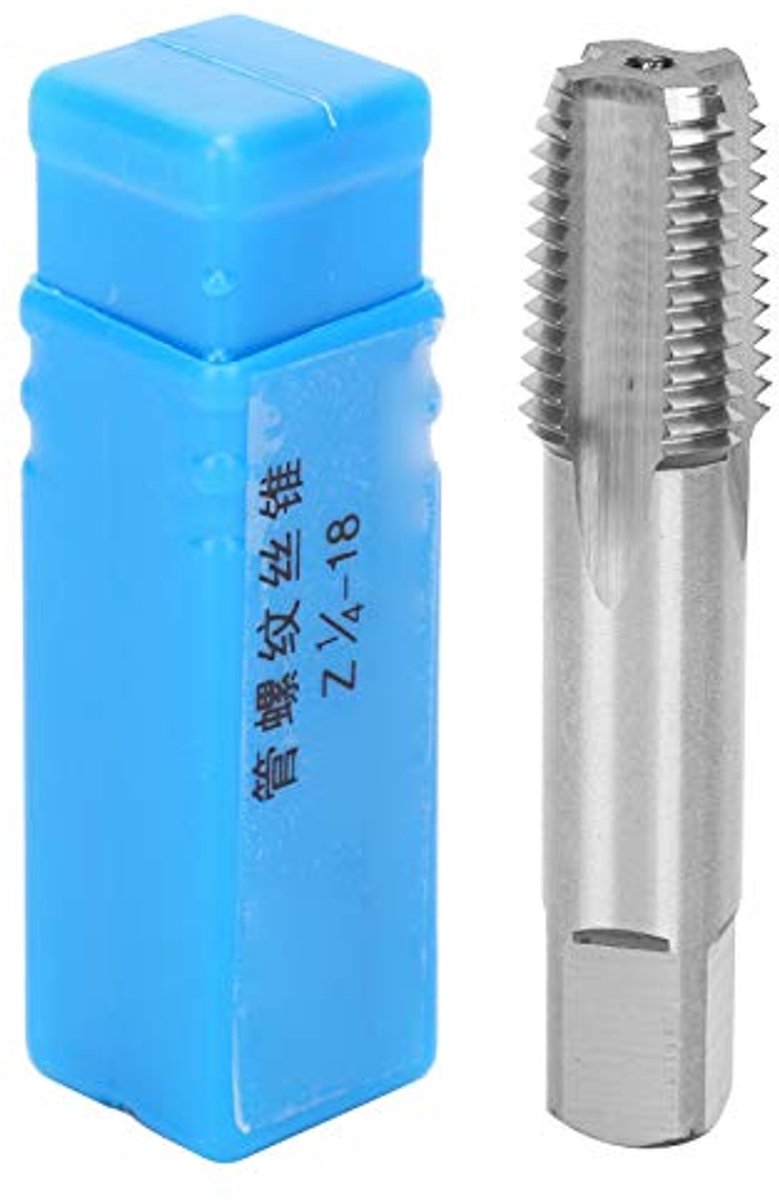 1/4 Inch Snelstaal Draadtap 18 Tanden voor Roestvrij Staal - Draadsnijhouders