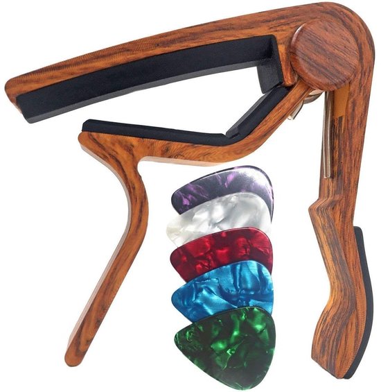 Kapodaster Capodaster Kapo Capo Elektro Akustik für Gitarre Guitar Clamp w H4T1