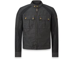 Belstaff Temple Zwarte Gewaxte Jas - Jas
