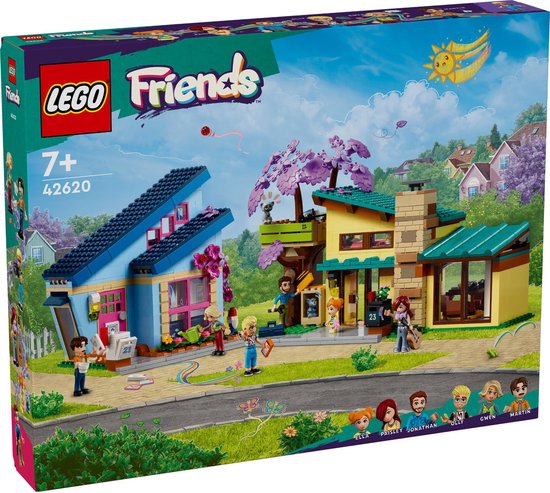 LEGO Friends Olly en Paisley’s huizen