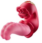 Tong Vibrator - Likkende Tong Vibrator - Bef Vibrator - Realistische Orale Stimulatie Vibrator - Clitoris Stimulator - Siliconen