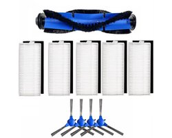 15x Borstel & Filter set geschikt voor Eufy Robovac 11s 15C 30C 35C & Robovac - borstel - Filter