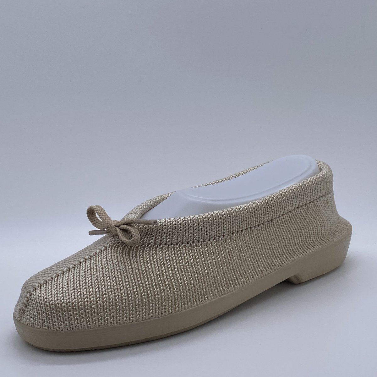 Gebreide Portugese Schoen - Atacador - Beige - Maat 36 - Instappers - Pantoffel