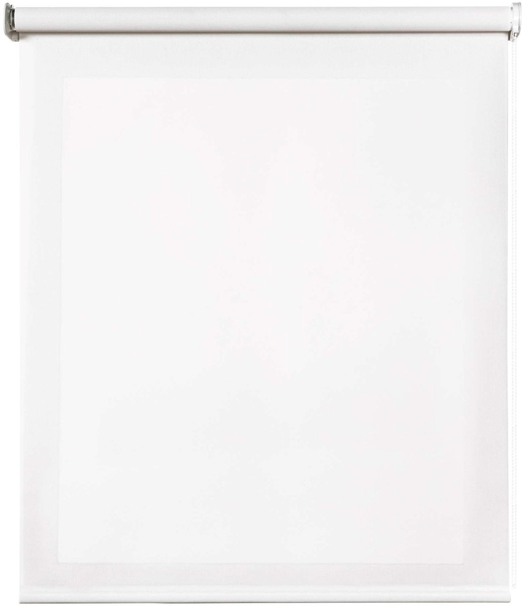 Storesdeco - Screen Premium rolgordijn met technische stof, 38 mm Wit 140x180 cm