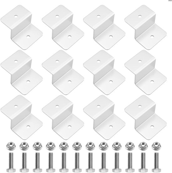 Skrskr Schroeven Set 50 stuks aluminium broeikas schroeven M6 X 18 met