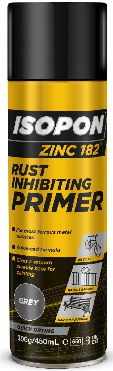 U-POL ZINC 182 Anti Roest Primer spuitbus 450ml