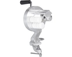 Cavatelli Maker Machine van roestvrijstaal - Handmatige Macaroni Maker - Draagbare draaiende noedelpers met handleiding