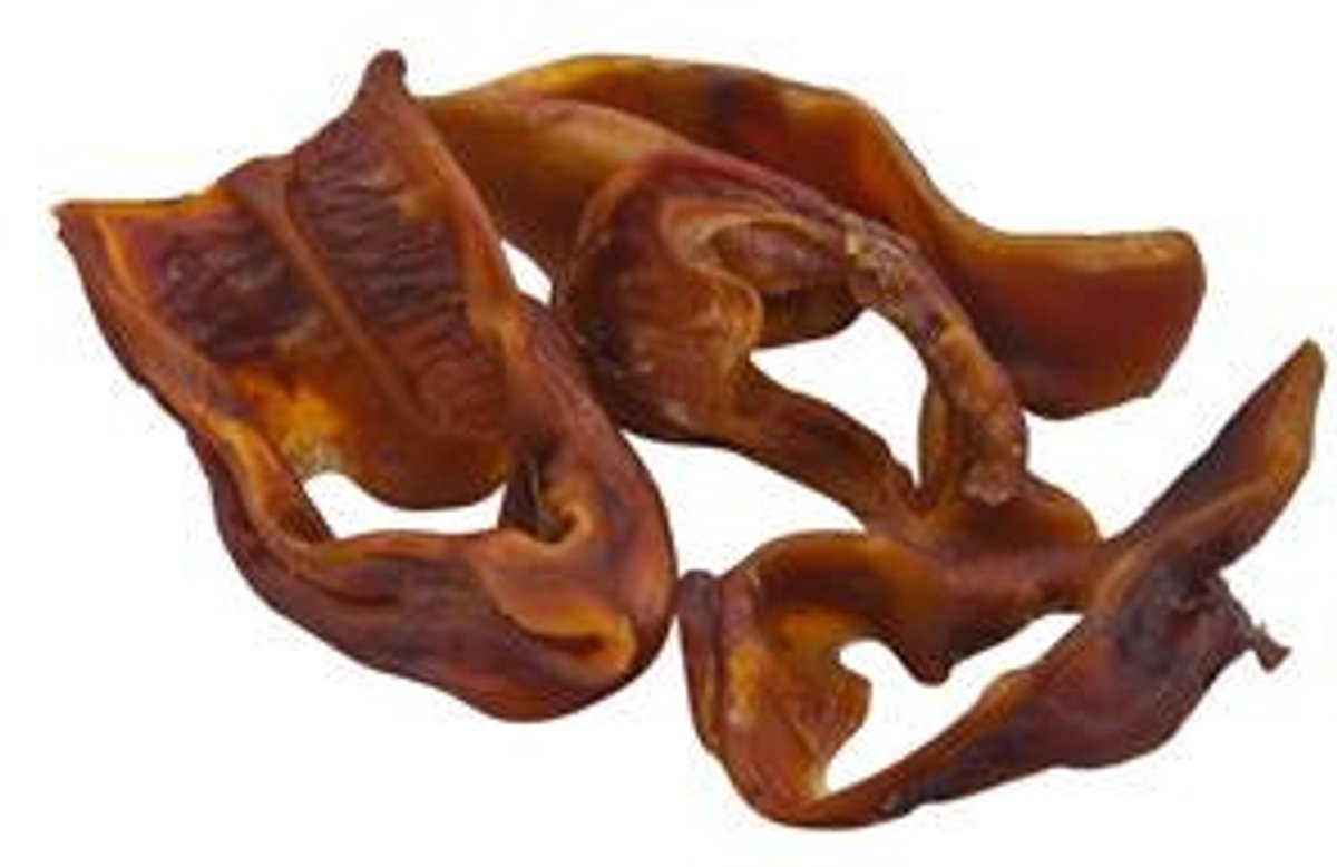 Klassieke hondensnack varkensoorreepjes - 500g