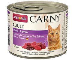 Animonda Carny Adult - Rund met Lam - 6 x 200 g