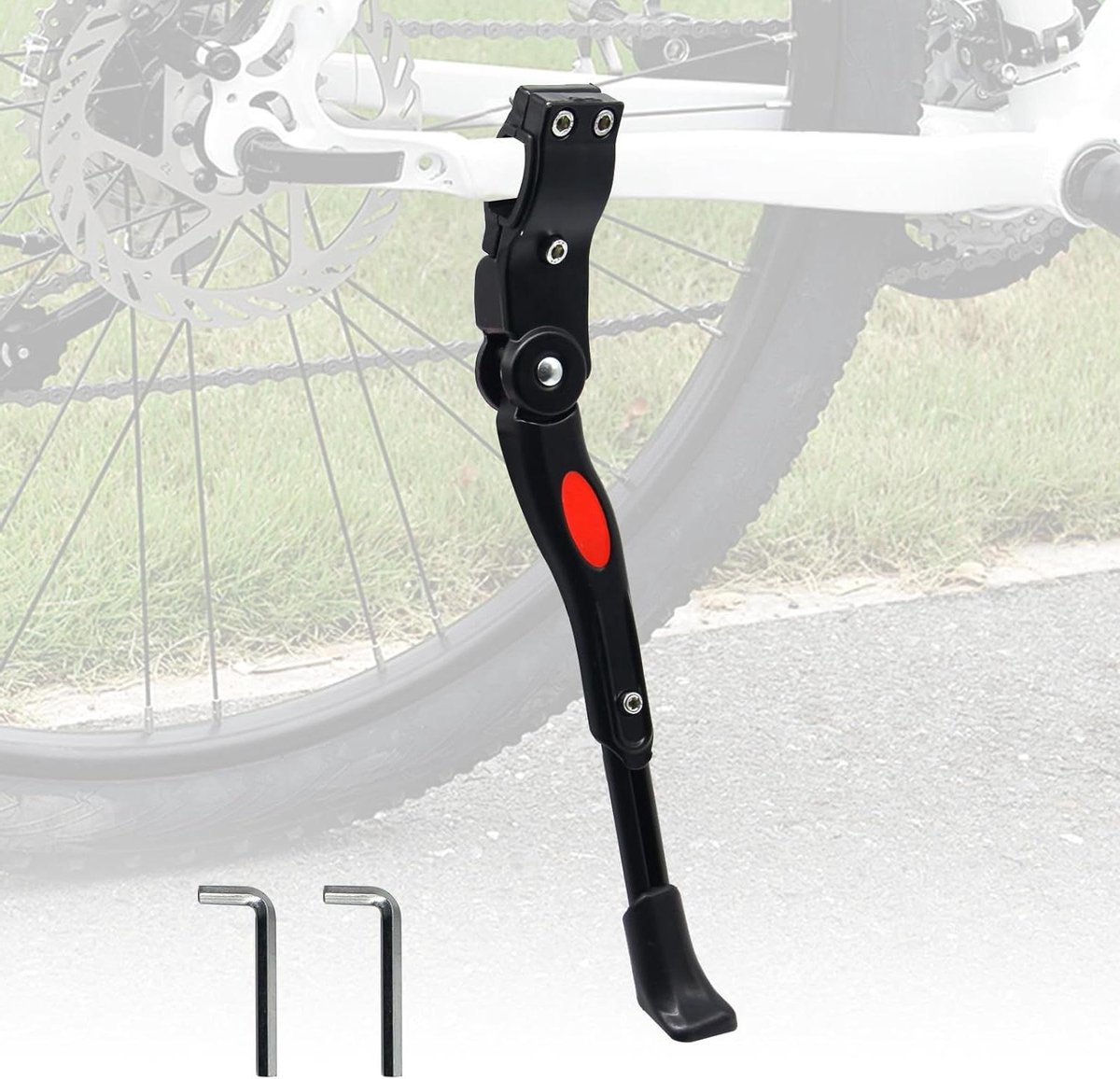 Allecto Plus - Universele fietsstandaard 24-28 inch in hoogte verstelbaar voor mountainbike racefiets e-bike.